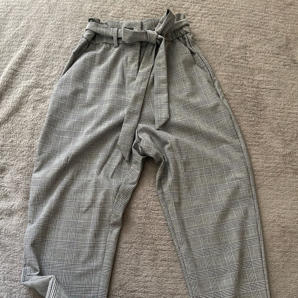 Plaid Dressy Pants